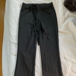 REBEL BLACK WARM UP PANTS